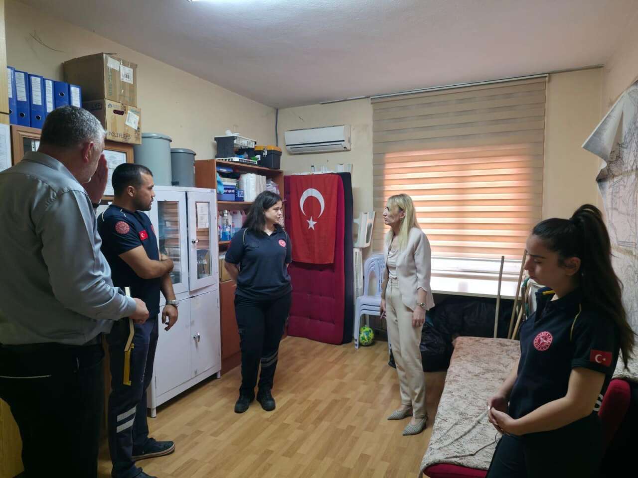 İl Sağlık Müdürü Dr. Eriş Başaran Akça’dan Kavaklıdere’de Acil Sağlık İstasyonlarına Ziyaret 1